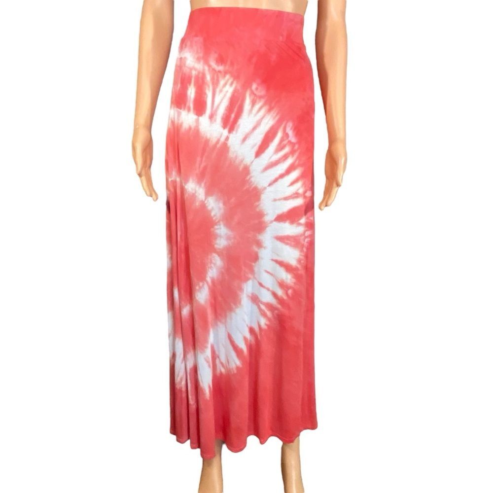 INC International Concepts Maxi lightweight Tie Dye Casual Boho Revival SZ XL
